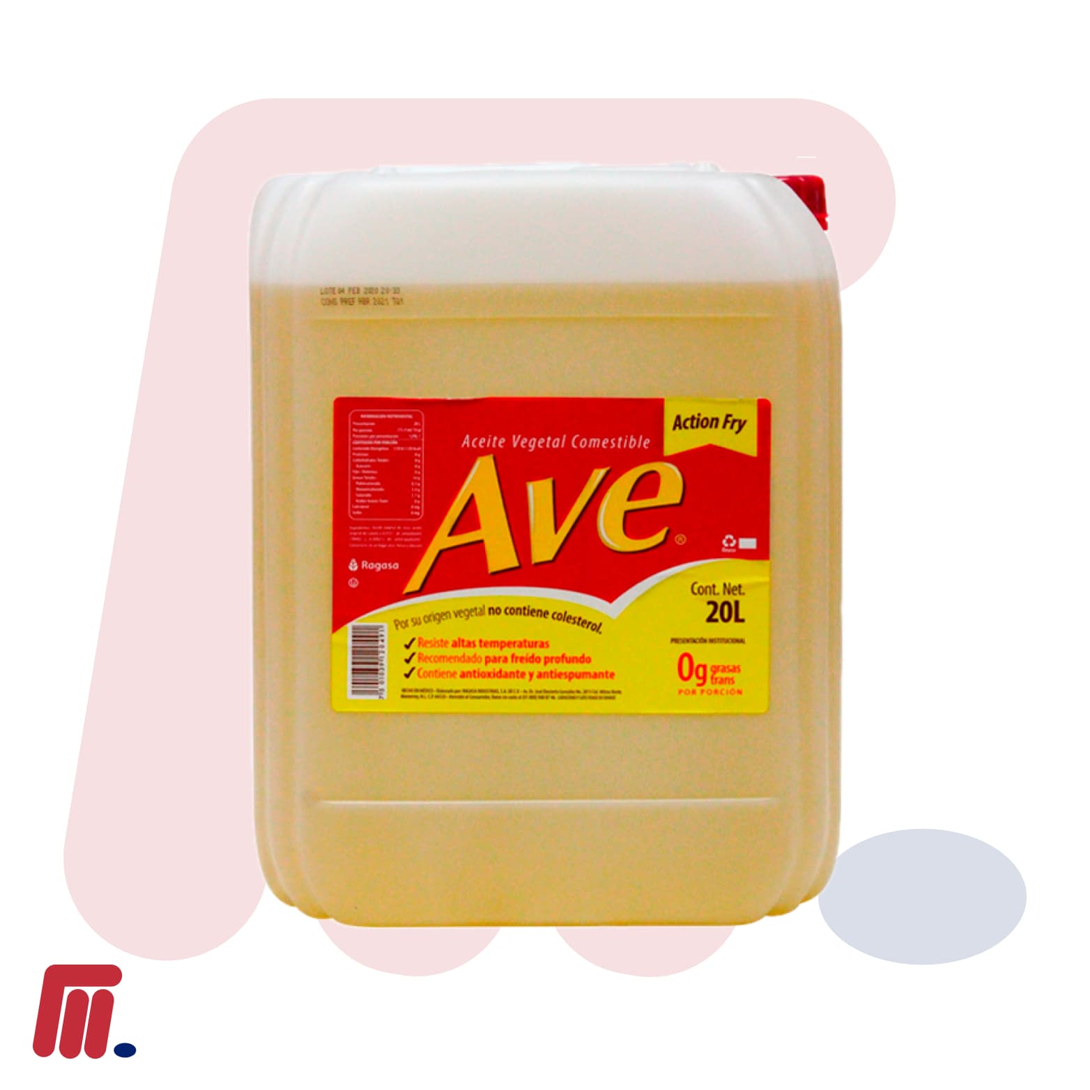 Aceite Vegetal Ave al Mayoreo: La Opción Saludable para tu Restaurante o Cocina en Monterrey