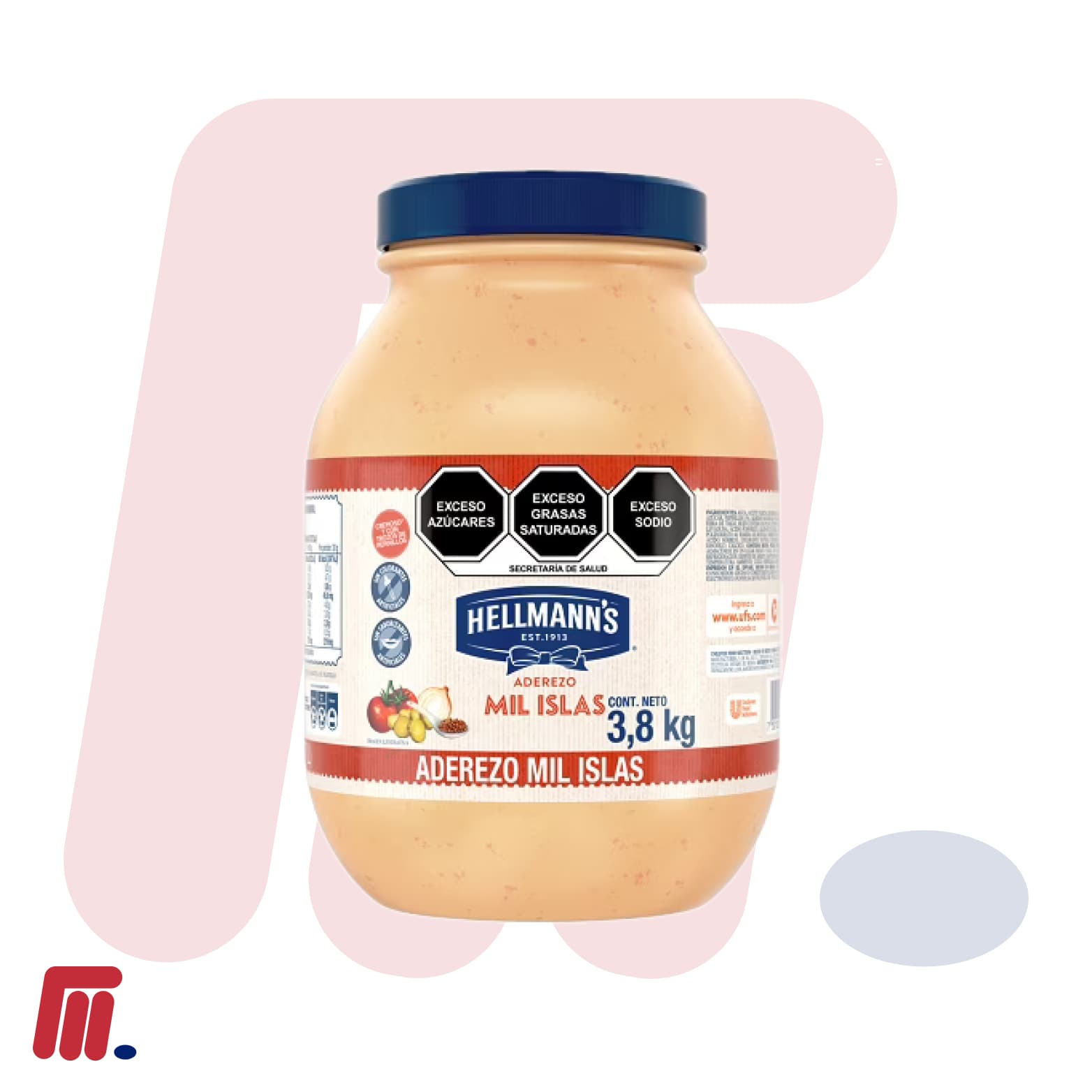 Aderezo Mil Islas Hellmann's al Mayoreo: El Clásico Sabor para tus Ensaladas y Sándwiches en Monterrey